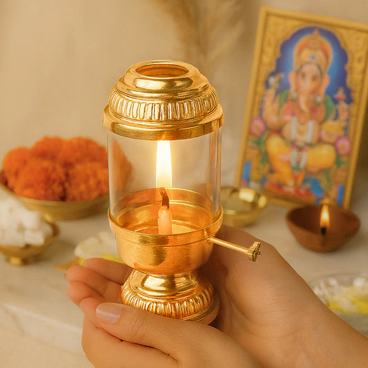 Akhand Jyoti Brass Diya