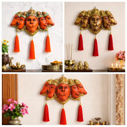 Panchmukhi Hanuman Ji Wall Hanging for Main Door
