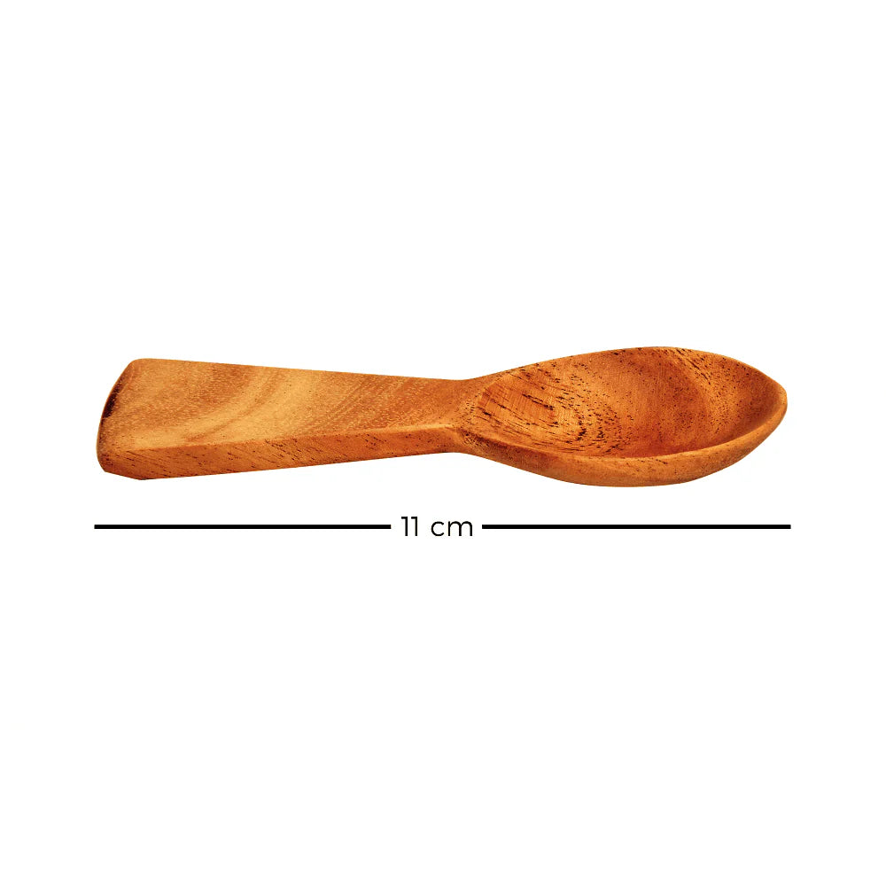 Neem Wood Masala Spoon Set of 12