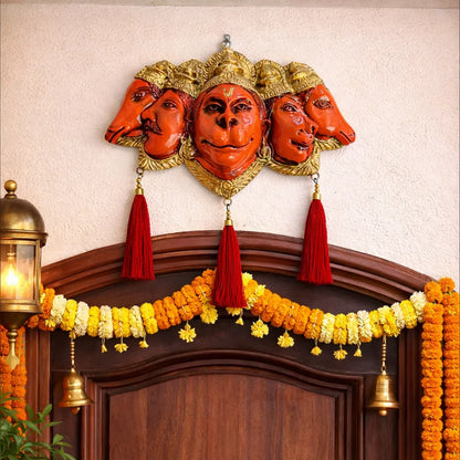 Panchmukhi Hanuman Ji Wall Hanging for Main Door