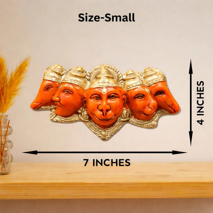 Panchmukhi Hanuman Ji Wall Hanging for Main Door