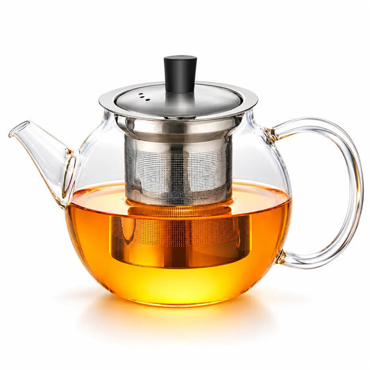 ClassicBrew 1 L Glass Teapot with Stainless Steel Infuser