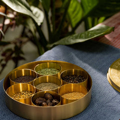 Brass Spice Box