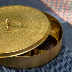 Brass Spice Box