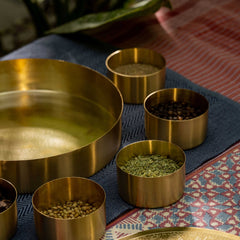 Brass Spice Box