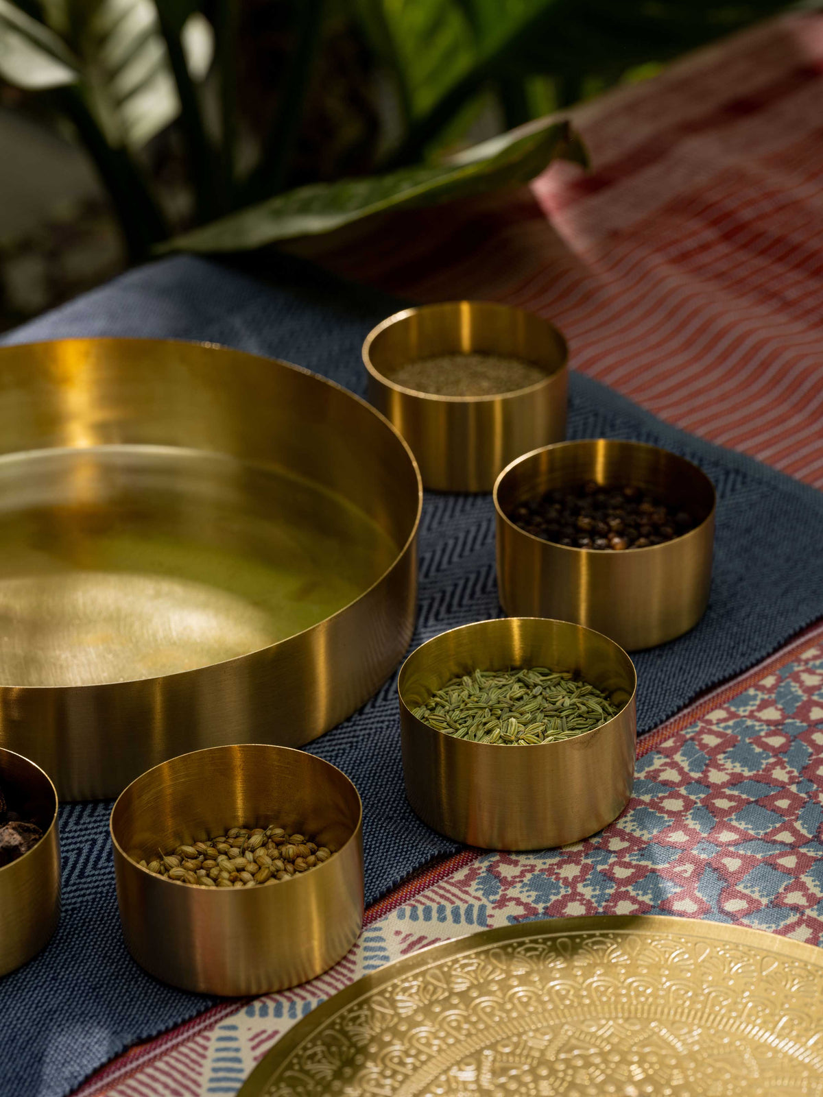Brass Spice Box