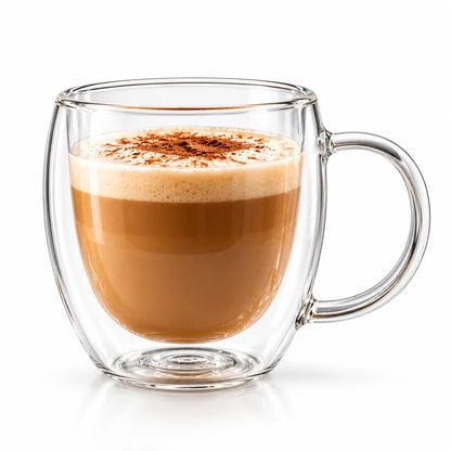 Double-Wall Glass Mug, 250 ml