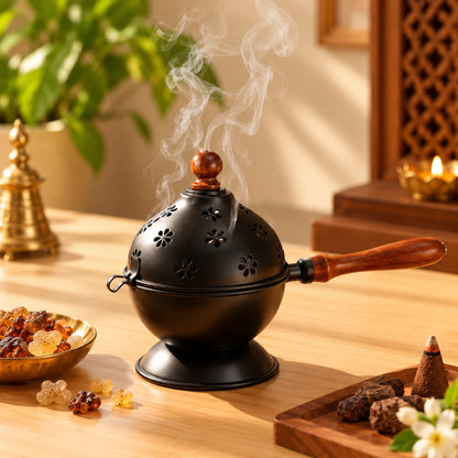 Lotus Bloom Dhoop Burner