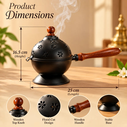 Lotus Bloom Dhoop Burner