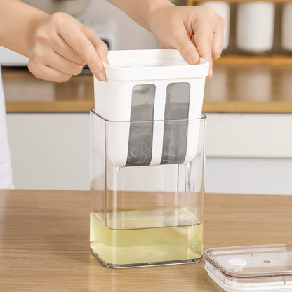 Multifunctional Yogurt Filter with Fine Mesh Strainer(1100ml)