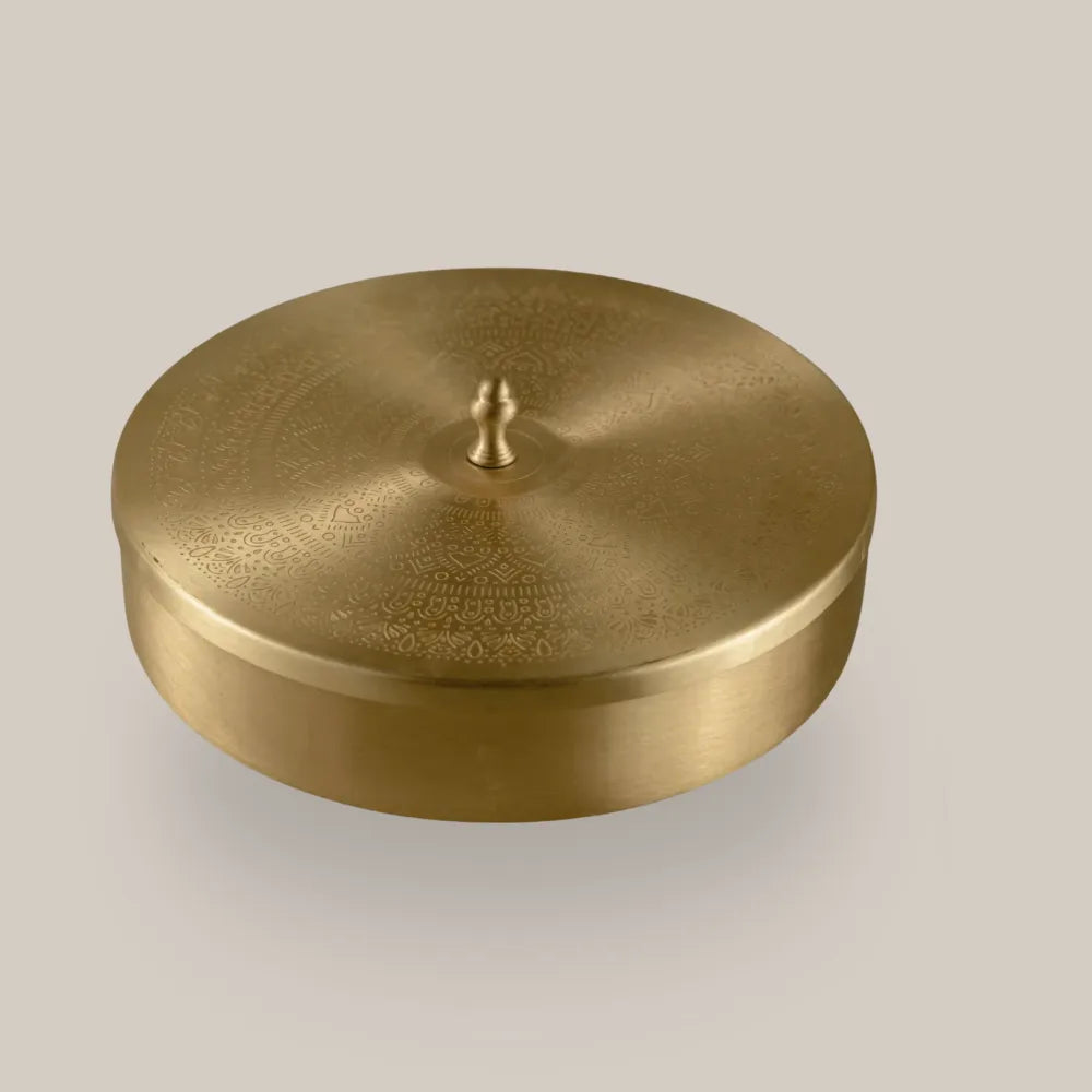 Brass Spice Box